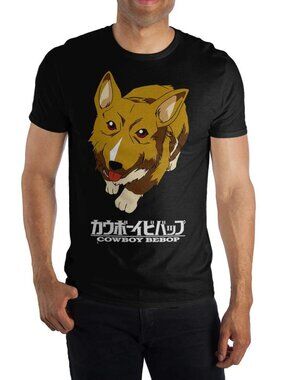 BNWOT Cowboy Bebop Ein Corgi Anime T-Shirt, Size S